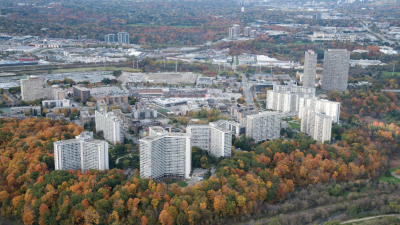 Thorncliffe Park Aerial Image | City of Toronto